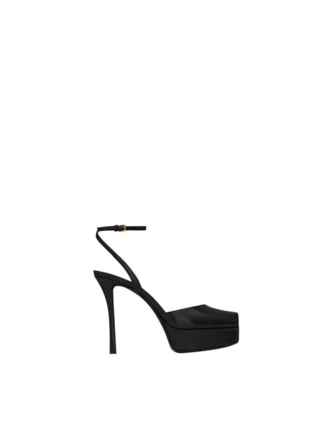 SAINT LAURENT SAINT LAURENT La Scandale $1150 Black Platform Pumps New & A