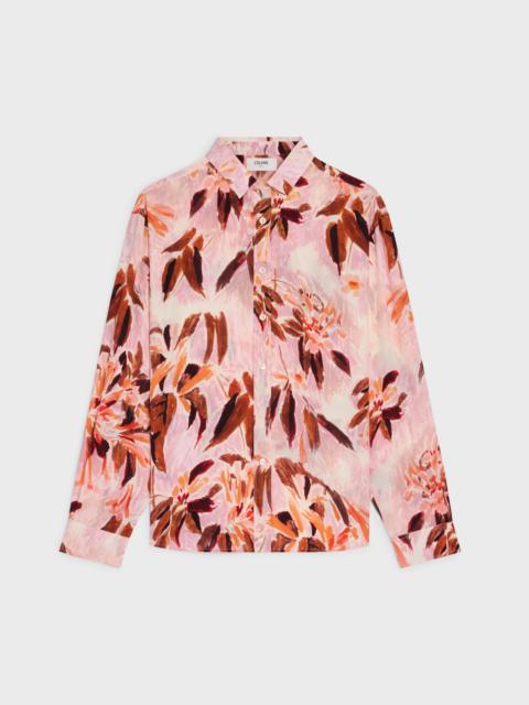 CELINE relaxed shirt IN crepe de chine