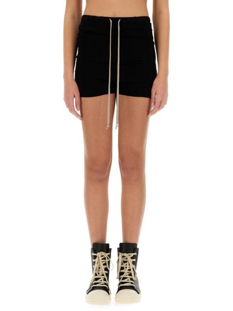 Rick Owens Women Shorts With Elastic