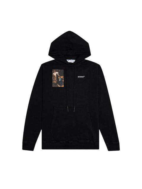 Off-White Off-White Caravaggio Lute Slim Hoodie 'Black/White'