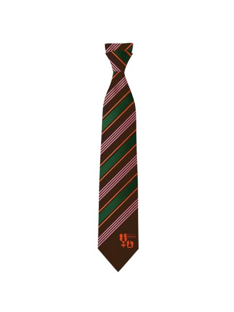 HENRIK VIBSKOV CHEWING TIE - CHESS BROWN