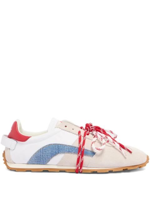 DSQUARED2 Dsquared2 DC-642 Denim Panelled Trainers