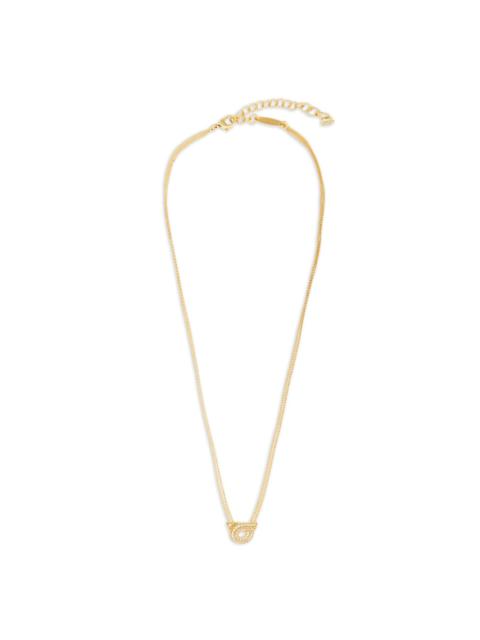 FERRAGAMO Gancini-pendant layered necklace