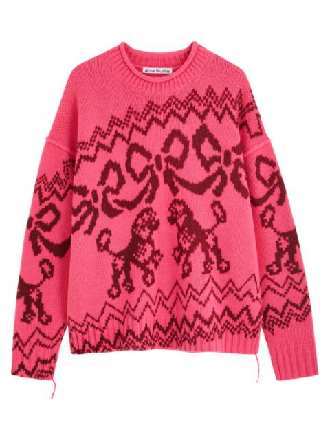 Acne Studios Intarsia Wool-blend Jumper