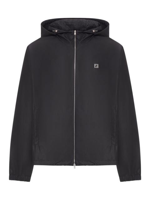 FENDI Fendi Men Black Technical Fabric Jacket