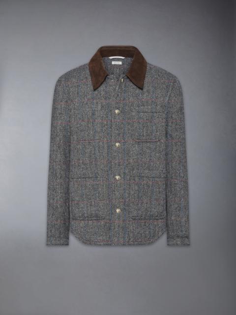 Thom Browne HUNTING TWEED UTILITY JACKET