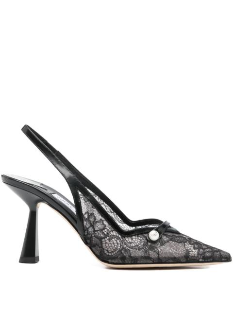 JIMMY CHOO Jimmy Choo Women Amita Patent Leather Pumps