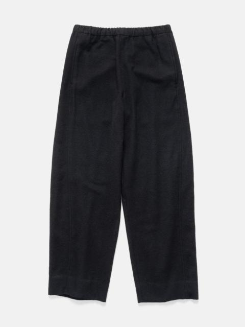 ssstein Wool/Cashmere Fleece Easy Twist Trousers Black