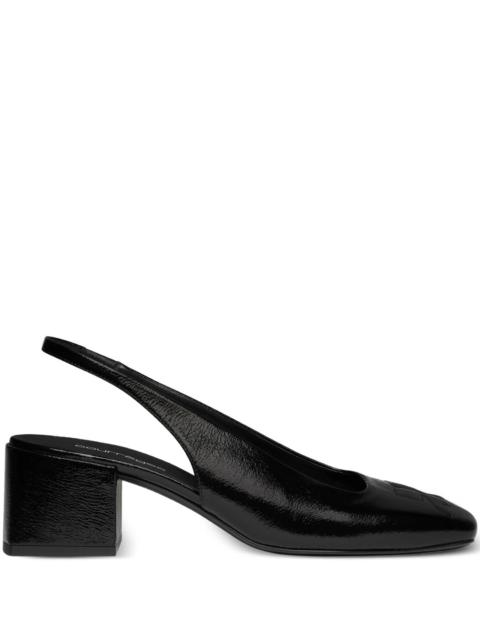 courrèges Sling Back 50 Escarpins