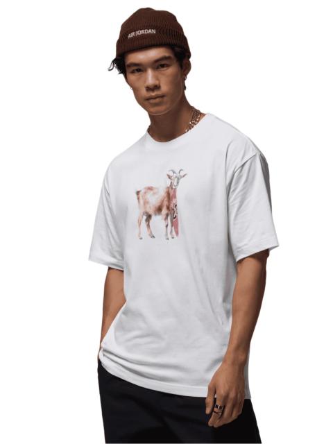 Jordan Jordan Mens Jordan NC GOAT Short Sleeve Crew