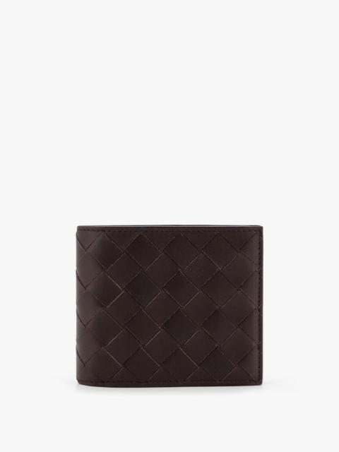Bottega Veneta Bottega Veneta Men Leather Walllet With Intrecciato Motif