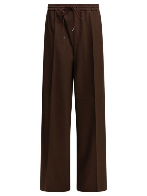 Max Mara Max Mara Wool Pants Bordeaux Women