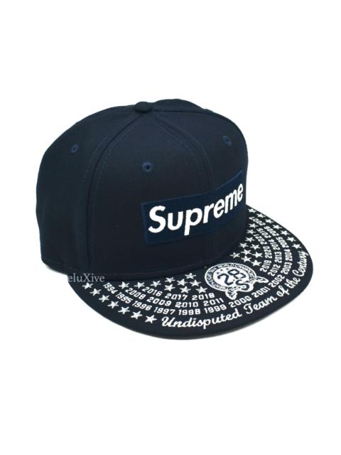 Supreme Supreme New Era Undisputed Box Logo Hat 7 1/4 Navy DS