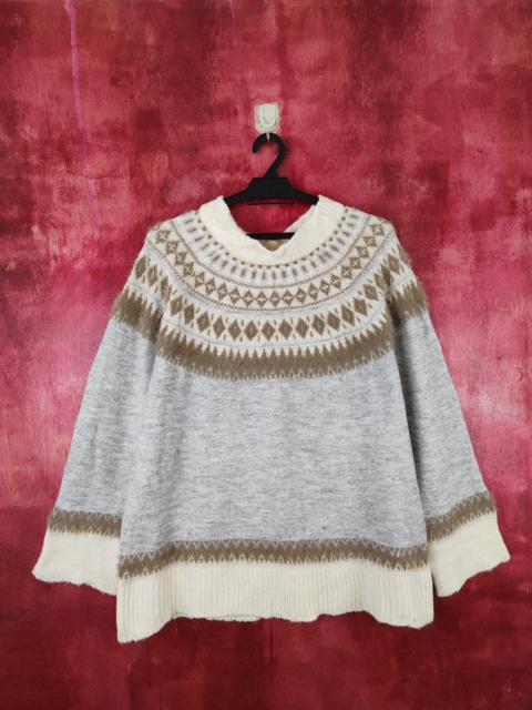 Other Designers Japanese Brand - Bi Abbey Gray Shag Shaggy Fur Mohair Knitwear Sweater