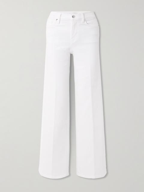 FRAME Le Slim Palazzo High-rise Wide-leg Jeans