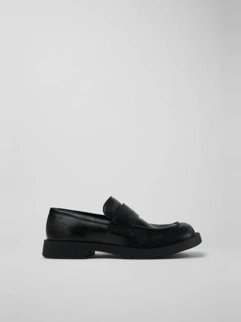 CAMPERLAB Black Leather Loafers
