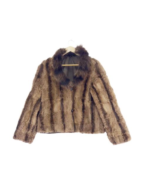 Vintage Balmain Fur Collar Riversible Jacket