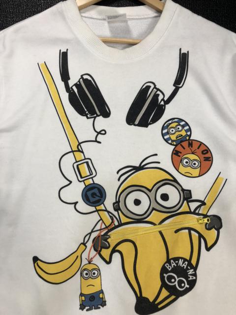 Other Designers Archival Clothing - VINTAGE 90s DESPICABLE ME SWEATSHIRT WITH BIG POCKET LOGO