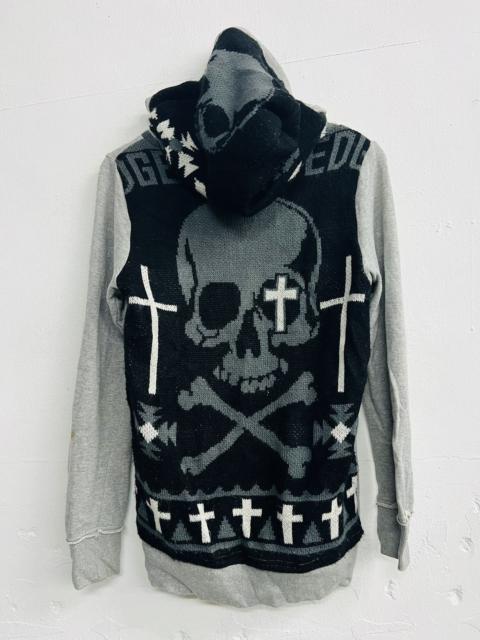 Other Designers If Six Was Nine - Ghost of Harlem Devil Skull Hoodie Zipper