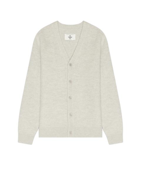 Reigning Champ Textured Boucle Turf Cardigan