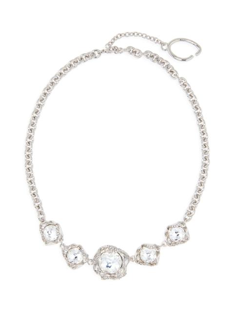Oscar de la Renta Oscar de la Renta Crystal Nest Frontal Necklace at Nordstrom