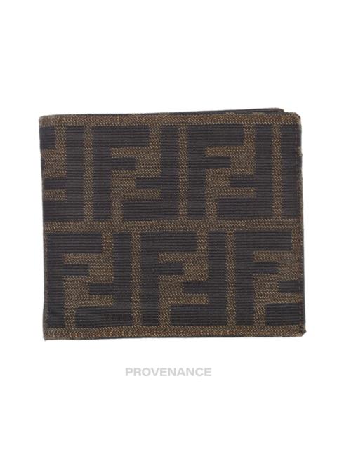 FENDI Fendi Bifold Wallet - FF Zucca Canvas