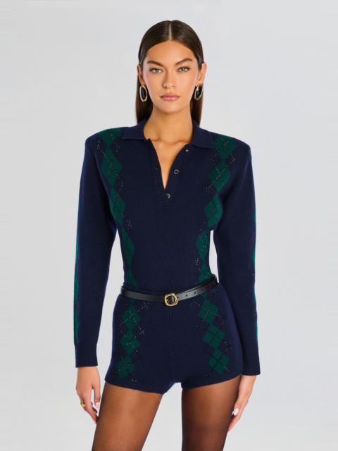 RETROFÊTE NICOLINA EMBELLISHED POLO