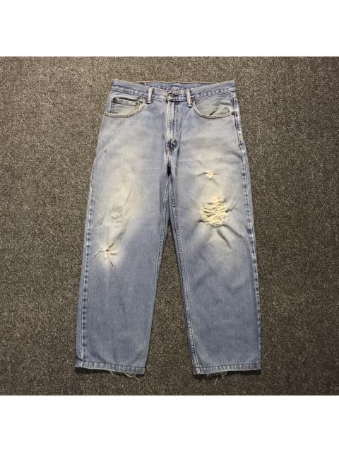 Other Designers Vintage - Vintage Levi’s 550 Distressed Light Washed Denim Jeans