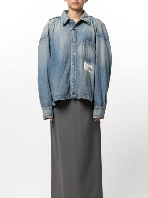 Maison MIHARAYASUHIRO Vest Combined Denim Shirt