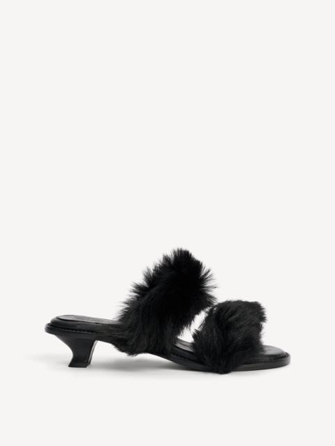 BY MALENE BIRGER Tianna shearling sandals