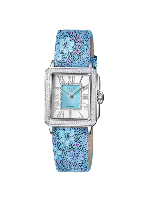 Other Designers Gv2 By Gevril - GV2 by Gevril Padova Floral Mother of Pearl Dial Ladies Watch 12309F