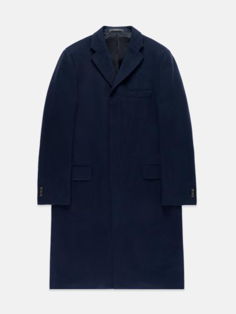 J. PRESS MADE-IN-USA NAVY CASHMERE TOPCOAT