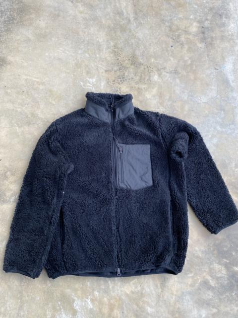 Other Designers Uniqlo - Uniqlo bulky fleece jacket very rare design