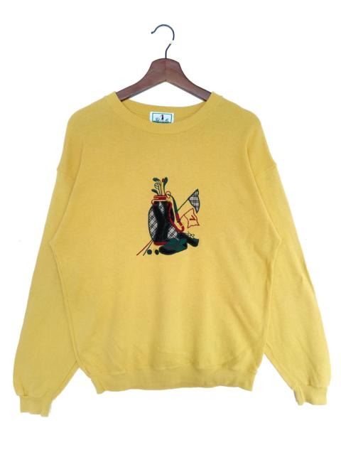 Other Designers Vintage Full Mac Golf Yellow Sweatshirts/Yellow Colour.