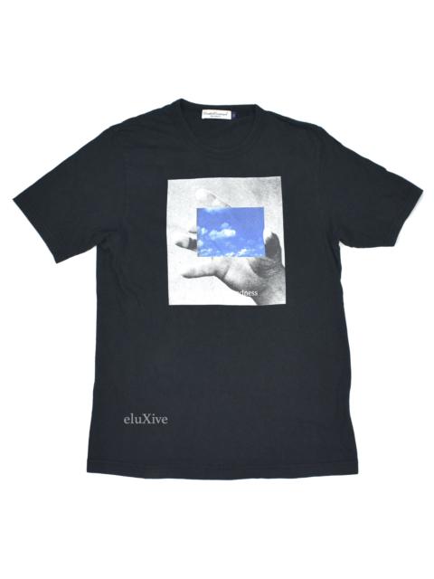 UNDERCOVER SS08 Summer Madness Barbara Kruger Sky T-Shirt Black