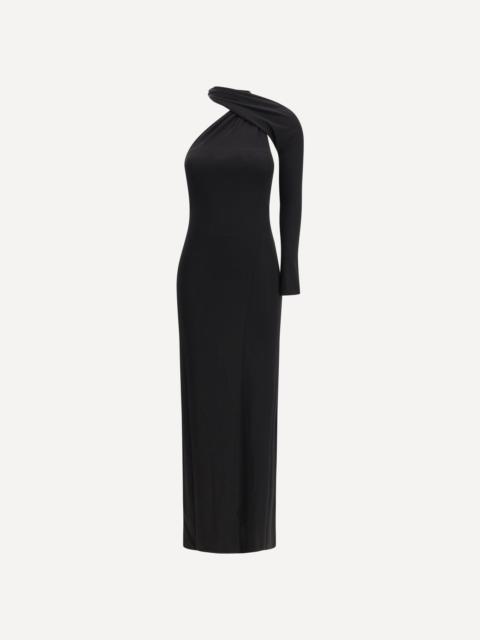 courrèges One-shoulder maxi Dress