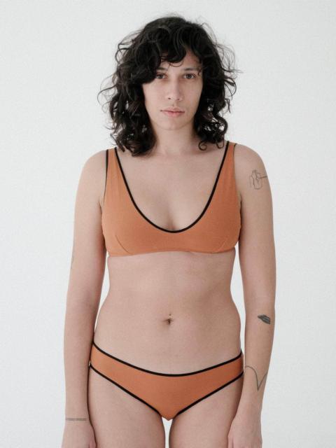 BASERANGE Pam Bra - Fine Organic Cotton Rib