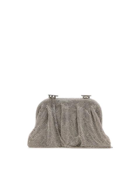BENEDETTA BRUZZICHES Benedetta Bruzziches Embellished Fabric Small Venus Clutch