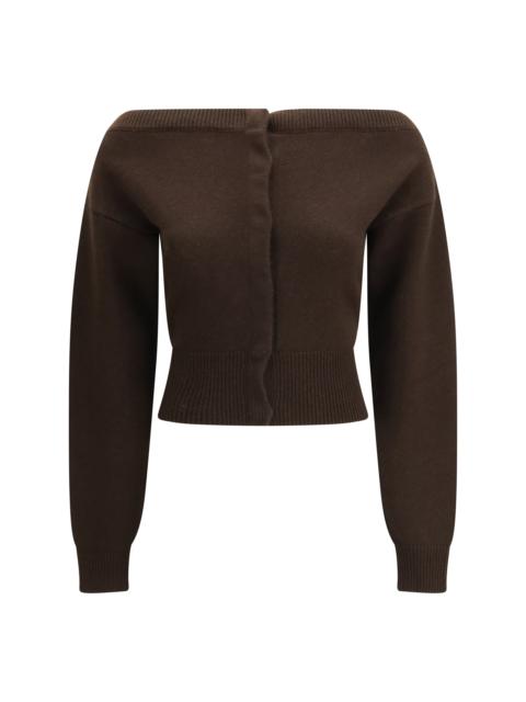 TOM FORD Tom Ford Soft Cashmere Open-neck Shrunken Cardigan