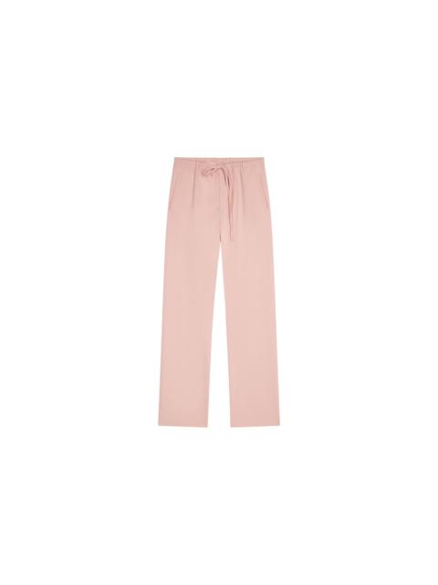 Dries Van Noten WOOL SATIN PANTS (OLD ROSE)