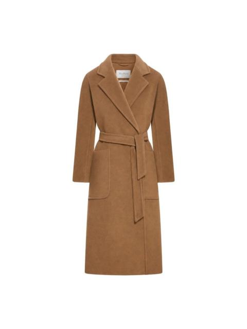Max Mara MAX MARA Long Cashmere Coat Dark Camel New & Authentic (Wome
