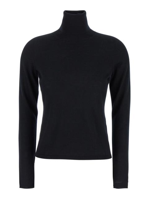 Max Mara Max Mara Women 'Adda' Black High Neck Sweater In Cashmere Woman