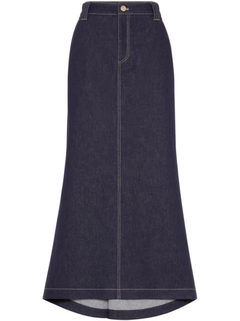 Brunello Cucinelli Women Denim Skirt