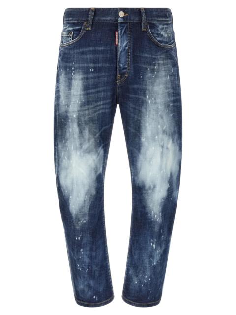 DSQUARED2 Dsquared2 Men 'Bro' Jeans With 'Paint' Details