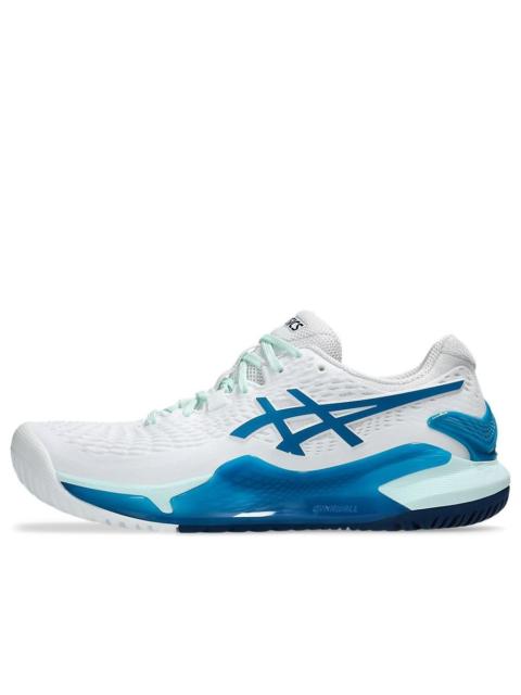 Asics (WMNS) ASICS Gel-Resolution 9 'White Teal Blue' 1042A208-102