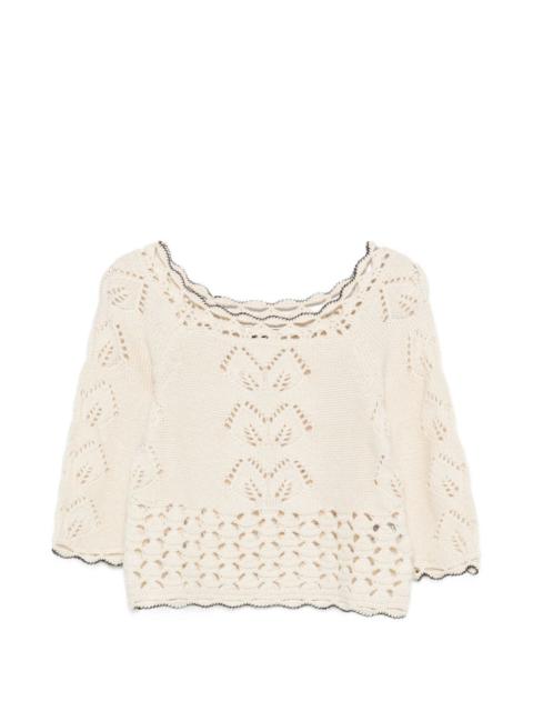 Isabel Marant Étoile Marant Etoile Women Lua Cotton And Wool Top