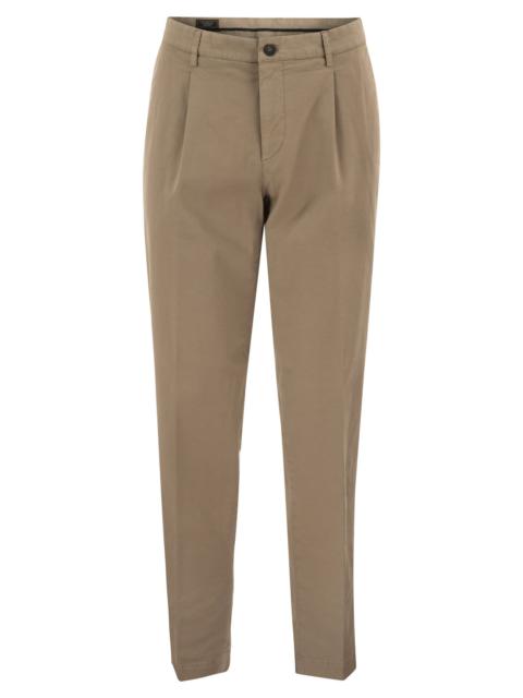 PESERICO Peserico Men Stretch Cotton Chino Trousers