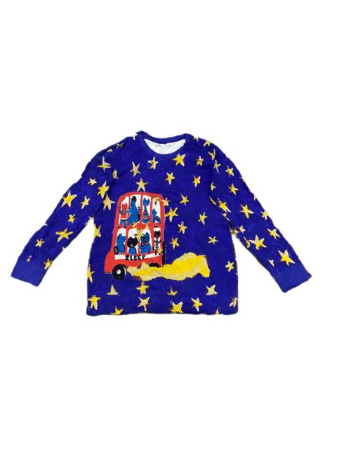 ISSEY MIYAKE TAUMORI CHISATO SLEEP SWEATSHIRT OVERPRINT DESIGN