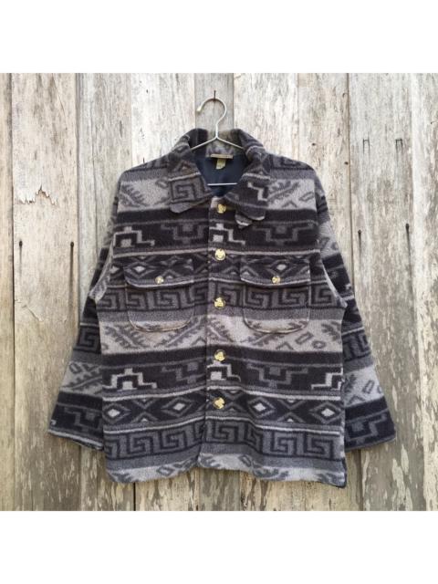 Other Designers Vintage - Vintage Mountain Fleece Button Up Fleece Jacket