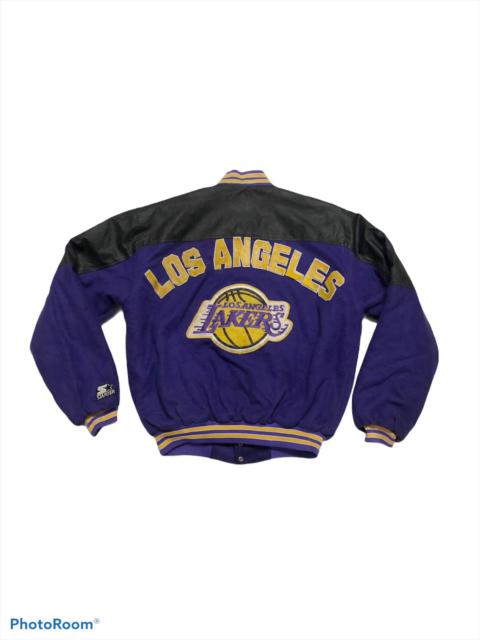 Other Designers Vintage Lakers Stater Varsity Jacket